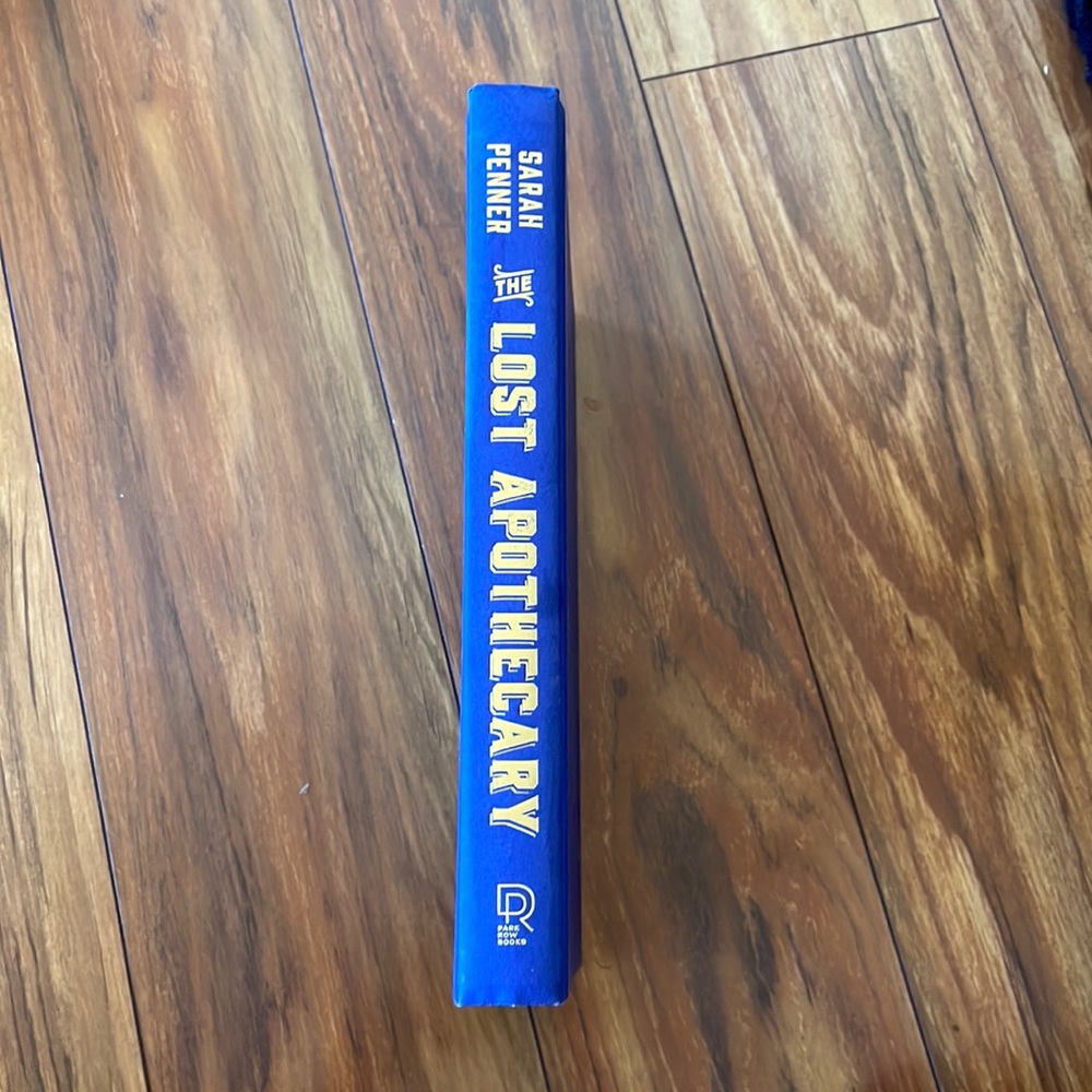 Hardcover book The Lost Apothecary